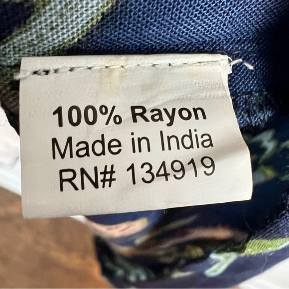 NEW Ananda’s Collection Blue Floral Dress Coverup size 1X - Picture 9 of 9